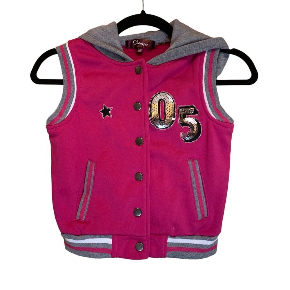 𝅺Shampoo Kids letterman jacket Size 10/12 months